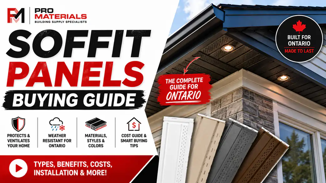 Soffit Panels: How Much You Actually Need (Ontario 2026)
