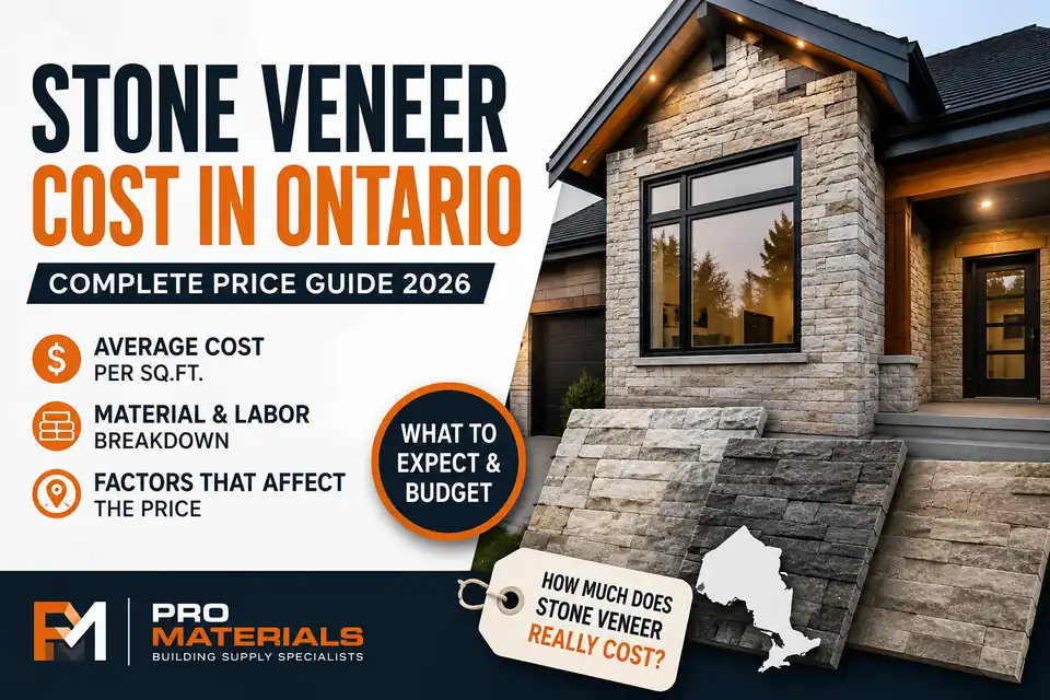 Stone Veneer Cost in Ontario 2026 💰 What Contractors Really Pay Per Sq Ft