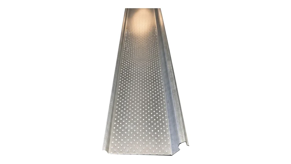 Alu-Rex Gutter Clean System® Retrofit Gutter Guard - Half-round, inside bead, aluminum profile