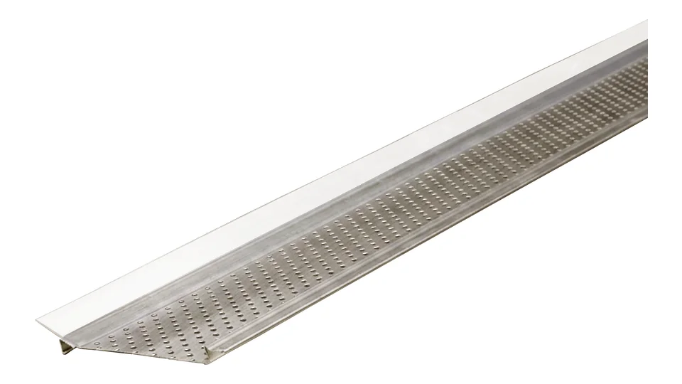 Alu-Rex Gutter Clean System® Retrofit Gutter Guard - Standard, Mill finish profile