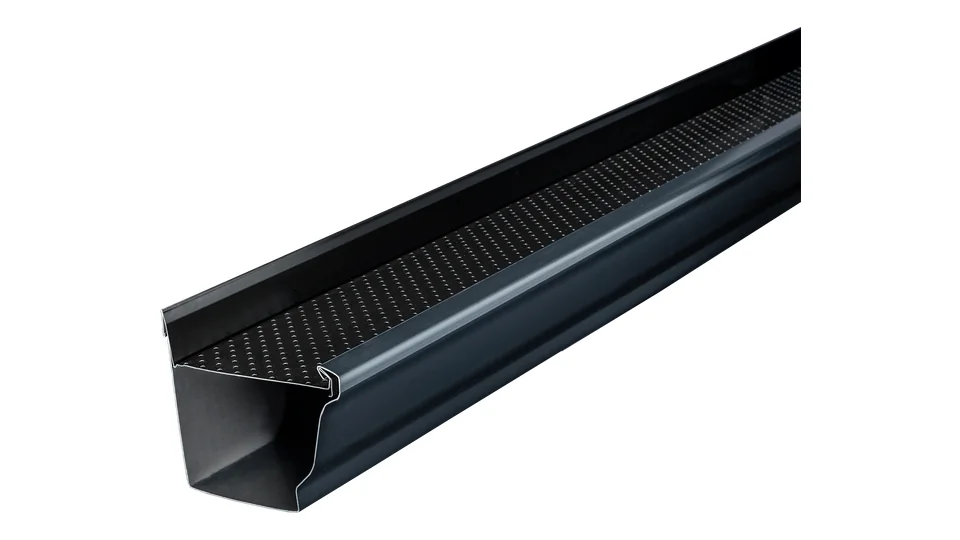 Alu-Rex T-Rex® Continuous Gutter Hanger - Carbon Black profile