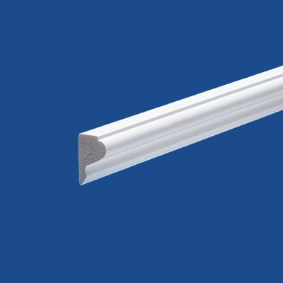 Restoration Millwork® Exterior PVC Trim - PVC Base Cap 16' profile