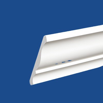 Restoration Millwork® Exterior PVC Trim - PVC Crown 45 16' profile