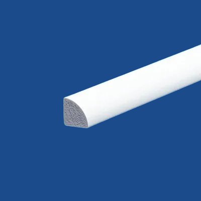 Restoration Millwork® Exterior PVC Trim - PVC Quarter Round 16' profile