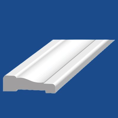 Restoration Millwork® Interior PVC Trim - PVC Century Casing (A-40) 7' profile