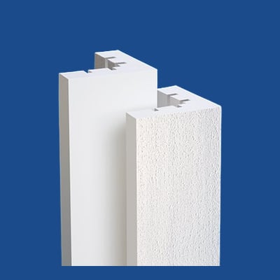 Restoration Millwork® PVC Corners - PVC Corner Smooth 4" × 10' profile