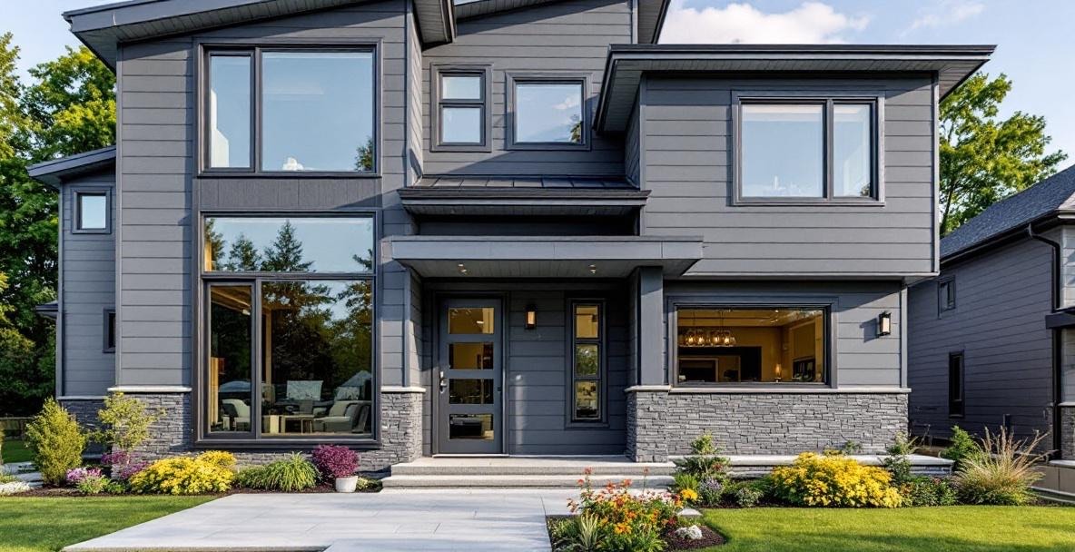 Design Series Aluminum-Clad Vinyl Windows - Mitten