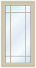 Enviro Series Vinyl Windows - Heritage Grille profile