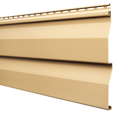 Mitten Highland 42 Series Vinyl Siding - Double 5" Dutchlap profile