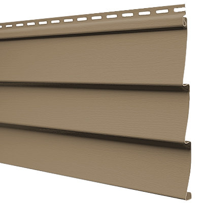 Mitten Highland 42 Series Vinyl Siding - Triple 3" Horizontal profile