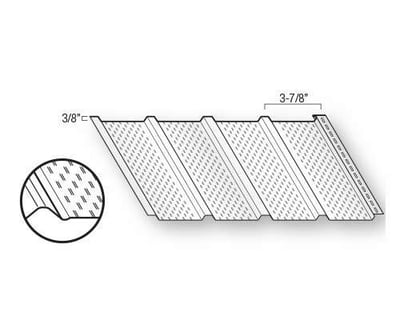 Kaycan Aluminum Soffit - Quad 4 Full Vent profile