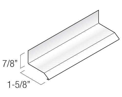 Kaycan Aluminum Trim & Accessories - Drip Cap profile
