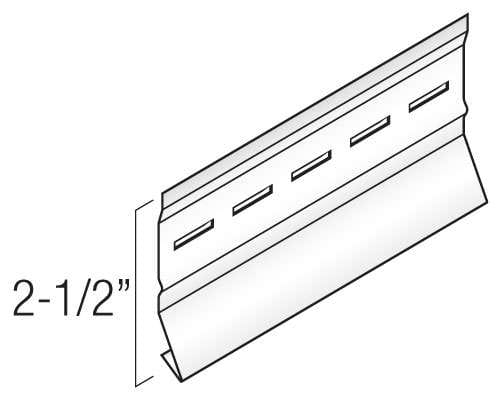 Kaycan Aluminum Trim & Accessories - Kaylok Aluminum Starter Trim profile