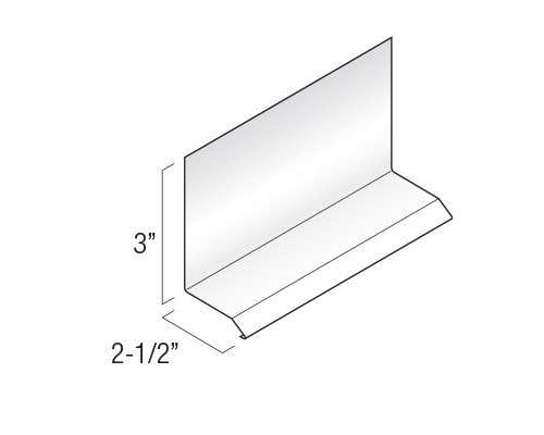 Kaycan Aluminum Trim & Accessories - Trimboard Drip Cap profile