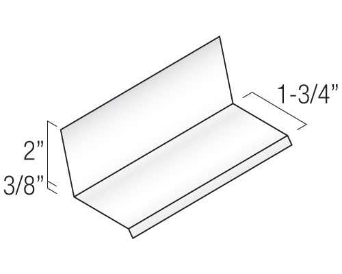 Century Series Aluminum Flashing & Trim - 1-3/4" Window and Door Flashing profile