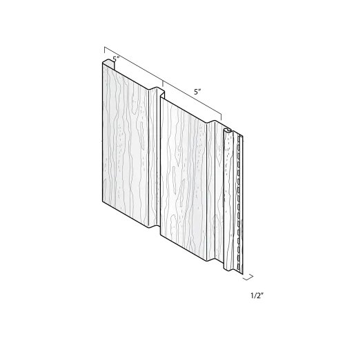 Kaycan D5 Vertical Siding - D5 Vertical profile