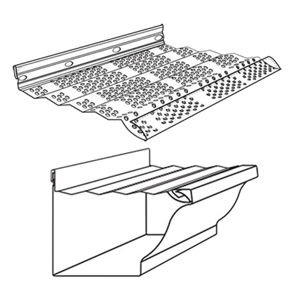 Gutter Sentry siding panel