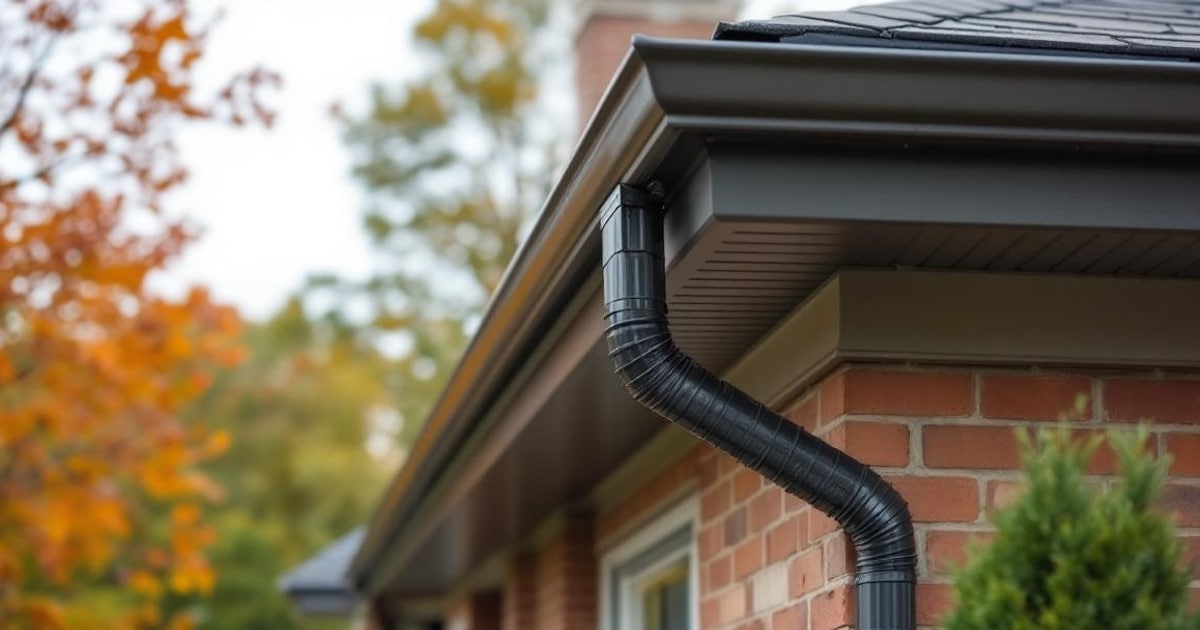 Kaycan K-Snap Vinyl Rainware Gutter - Kaycan