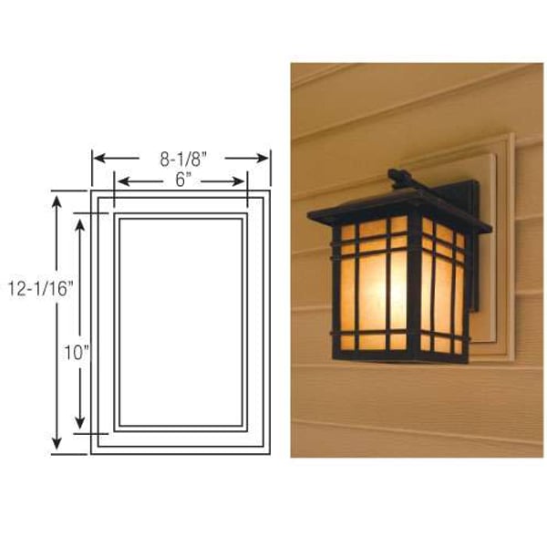 Mount Blocks & Utility Vents - Jumbo Mount profile