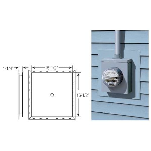 Mount Blocks & Utility Vents - Meter Block profile