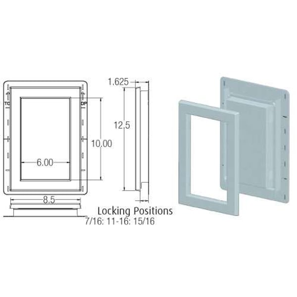 Mount Blocks & Utility Vents - Jumbo for Water Management and Composite Siding profile
