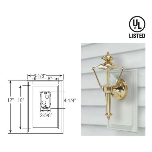 Mount Blocks & Utility Vents - Jumbo Electrical Block – Offset profile