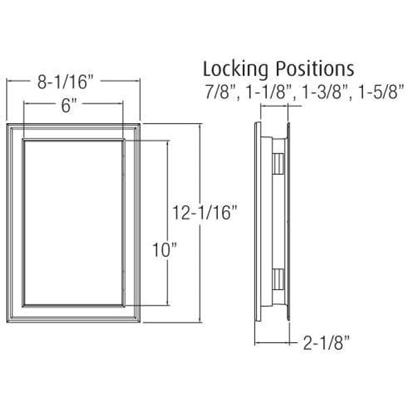 Mount Blocks & Utility Vents - Jumbo Mount – For Insulated Siding profile