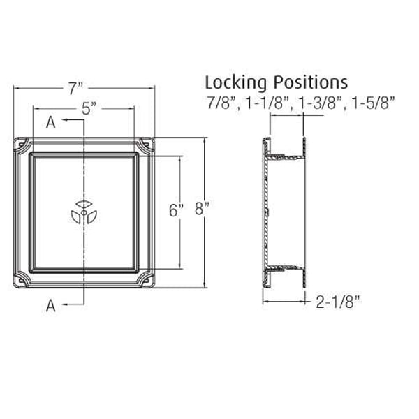Mount Blocks & Utility Vents - Original Mount Master For Insulated Siding profile