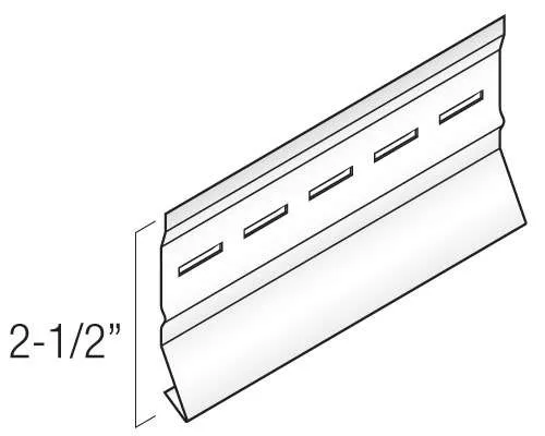 Kaycan Vinyl Trims - Kaylock Starter Strip profile