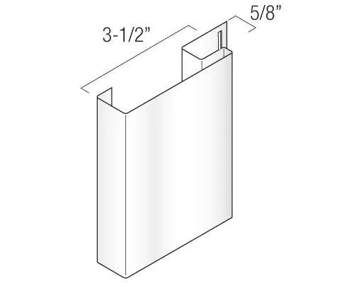 Kaycan Vinyl Trims - 3½" Window Surround profile