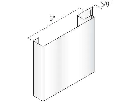 Kaycan Vinyl Trims - 5" Window Surround profile