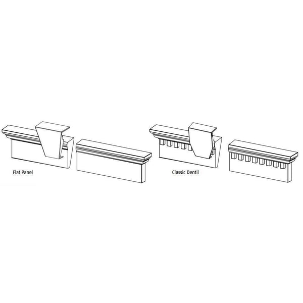 Window & Door Headers - Flat Panel Header profile