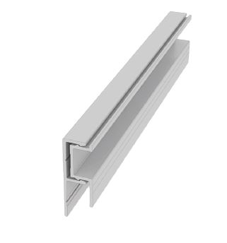 EasyTrim Reveals® Aluminum Trim - 2-Piece Soffit F — Panel profile