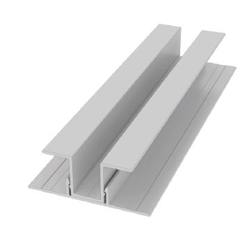 EasyTrim Reveals® Aluminum Trim - 2-Piece Vertical U — LAP profile