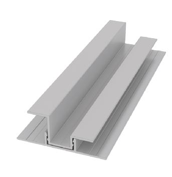 EasyTrim Reveals® Aluminum Trim - 2-Piece Vertical U — Transition profile