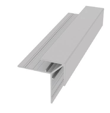 EasyTrim Reveals® Aluminum Trim - Arrow Outside Corner — Panel profile