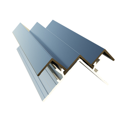 EasyTrim Reveals® Aluminum Trim - 2-Piece Square Outside Corner — 7/16" Panel (EZ62) profile