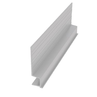 EasyTrim Reveals® Aluminum Trim - Horizontal Base B — Panel profile
