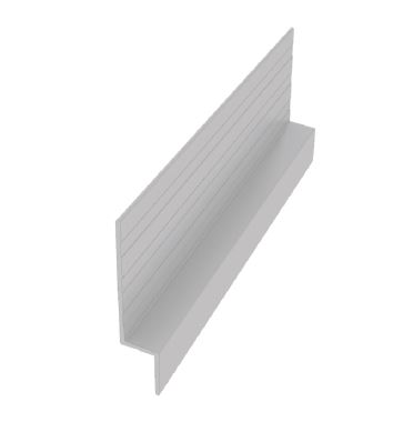 EasyTrim Reveals® Aluminum Trim - Horizontal Z — Panel profile