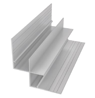 EasyTrim Reveals® Aluminum Trim - Inside Corner — LAP profile