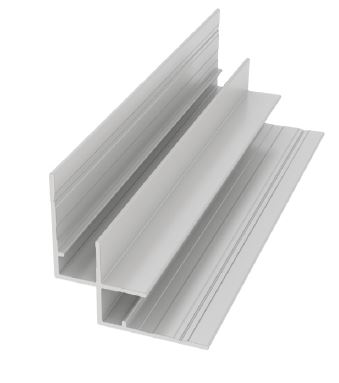 EasyTrim Reveals® Aluminum Trim - Inside Corner — Panel profile