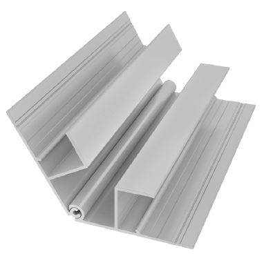 EasyTrim Reveals® Aluminum Trim - Multi-Angle Inside Corner — LAP profile