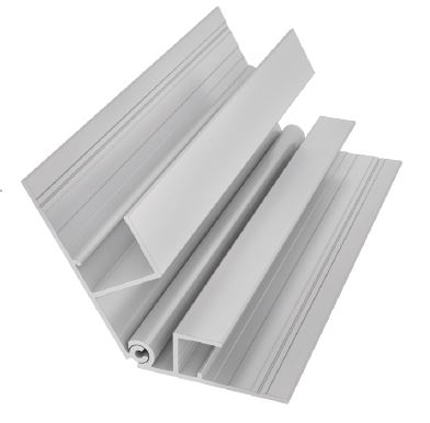 EasyTrim Reveals® Aluminum Trim - Multi-Angle Inside Corner — Transition profile