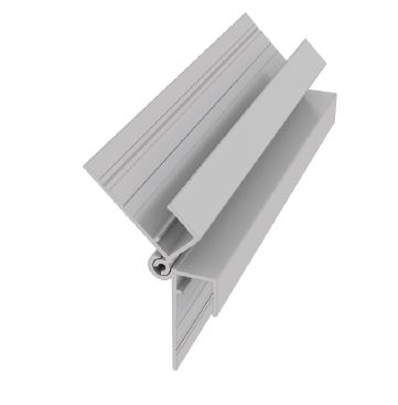 EasyTrim Reveals® Aluminum Trim - Multi-Angle Outside Corner — Panel profile