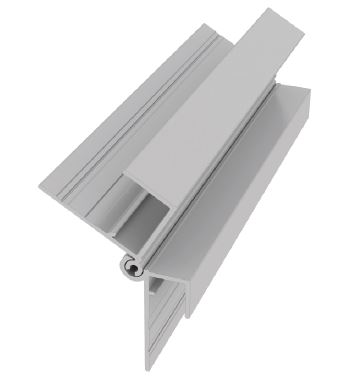 EasyTrim Reveals® Aluminum Trim - Multi-Angle Outside Corner — Transition profile