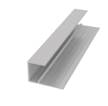 EasyTrim Reveals® Aluminum Trim - Vertical Window Sill J — LAP profile