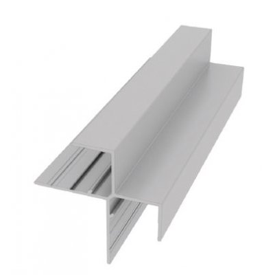 EasyTrim Reveals® Aluminum Trim - X Outside Corner — LAP profile