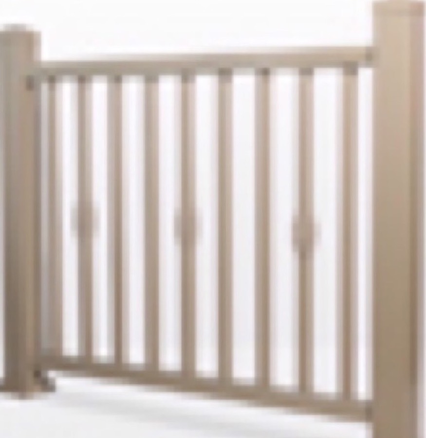 Alpa Vinyl Railings - Classic Deco profile