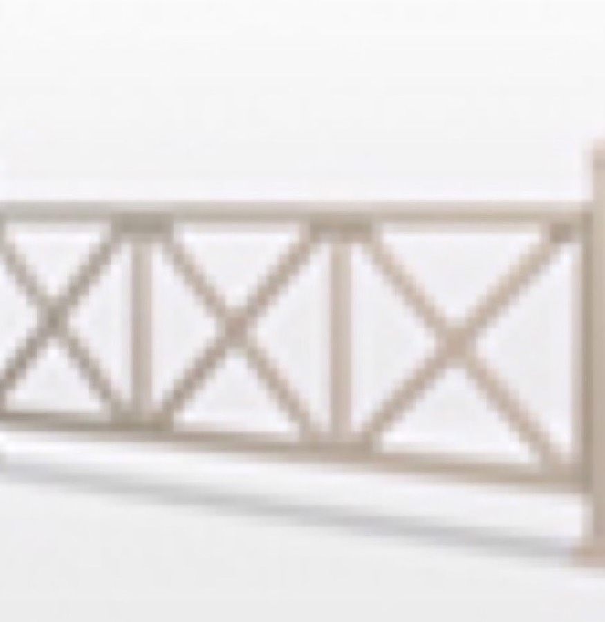 Alpa Vinyl Railings - Estate X-Series profile