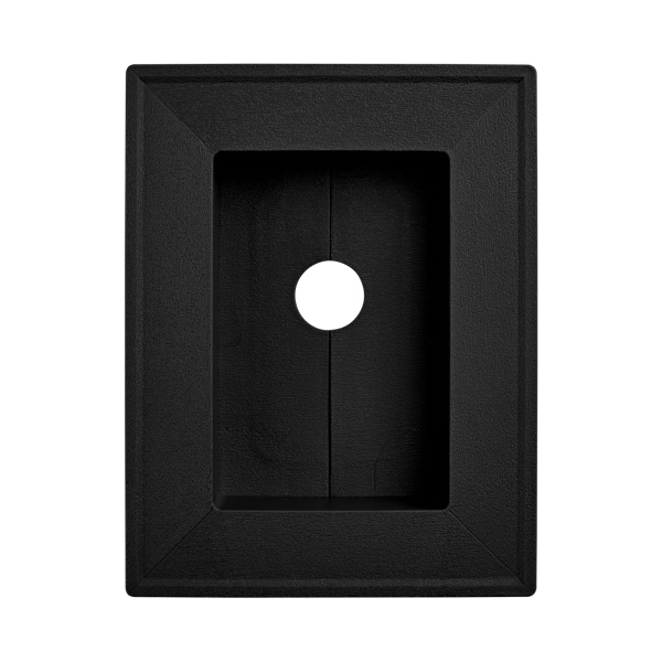 Ply Gem Blocks & Vents - Split Recessed J-Block® Mounting Block profile